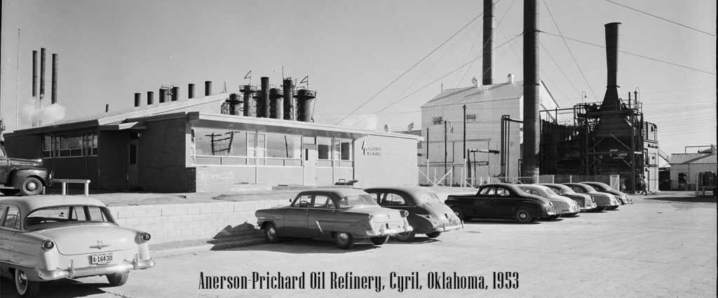 Anderson-Prichard Oil Refinery, Cyril, Oklahoma, 1953